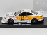 GT Spirit 2021 Nissan S15 Silvia LB Super Silhouette #23 White/Yellow 1:18 - New