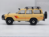 Kyosho Toyota Landcruiser 60 Series w ARB Parts Beige w Stripes 1:18 - New