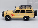 Kyosho Toyota Landcruiser 60 Series w ARB Parts Beige w Stripes 1:18 - New