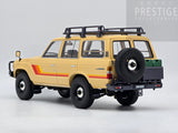 Kyosho Toyota Landcruiser 60 Series w ARB Parts Beige w Stripes 1:18 - New