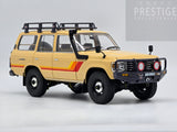 Kyosho Toyota Landcruiser 60 Series w ARB Parts Beige w Stripes 1:18 - New