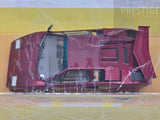 Make Up / IDEA 1985 Lamborghini Countach LP5000 QV w Rear Wing Metallic Red 1:18 - New