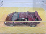 Make Up / IDEA 1985 Lamborghini Countach LP5000 QV w Rear Wing Metallic Red 1:18 - New