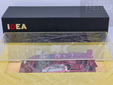 Make Up / IDEA 1985 Lamborghini Countach LP5000 QV w Rear Wing Metallic Red 1:18 - New