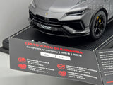 MR Collection 2023 Lamborghini Urus Performante Grigio Keras ONE OFF 1:18 - Pre-owned