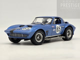 Exoto 1963 Chevrolet Corvette Grand Sport Coupe #65 Nassau Pabst & Cannon 1:18 - Used