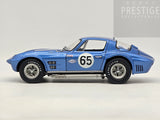 Exoto 1963 Chevrolet Corvette Grand Sport Coupe #65 Nassau Pabst & Cannon 1:18 - Used