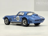 Exoto 1963 Chevrolet Corvette Grand Sport Coupe #65 Nassau Pabst & Cannon 1:18 - Used
