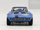Exoto 1963 Chevrolet Corvette Grand Sport Coupe #65 Nassau Pabst & Cannon 1:18 - Used