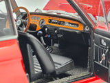AUTOart 1972 Lancia Fulvia 1.6HF Fanalone Coupe Rosso Corsa Red 1:18 - Pre-owned
