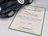 AUTOart Signature 1955 Jaguar D-Type Le Mans 24hr Winner #6 Green 1:18 - Pre-owned