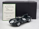 AUTOart Signature 1955 Jaguar D-Type Le Mans 24hr Winner #6 Green 1:18 - Pre-owned