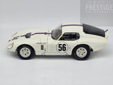 Exoto 1965 Shelby Cobra Daytona Coupe Nurburgring 1000km #56 White 1:18 - Preowned
