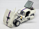 Exoto 1965 Shelby Cobra Daytona Coupe Nurburgring 1000km #56 White 1:18 - Preowned