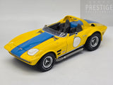 Exoto 1964 Chevrolet Corvette Grand Sport Roadster Presentation Yellow 1:18 - Preowned