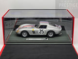 BBR 1963 Ferrari 250 GTO 24hr Le Mans Elde Pierre Dumay #25 Silver 12/90 1:18 - NOS