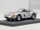 BBR 1963 Ferrari 250 GTO 24hr Le Mans Elde Pierre Dumay #25 Silver 12/90 1:18 - NOS