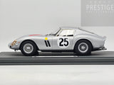BBR 1963 Ferrari 250 GTO 24hr Le Mans Elde Pierre Dumay #25 Silver 12/90 1:18 - NOS