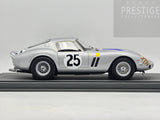 BBR 1963 Ferrari 250 GTO 24hr Le Mans Elde Pierre Dumay #25 Silver 12/90 1:18 - NOS