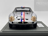 BBR 1963 Ferrari 250 GTO 24hr Le Mans Elde Pierre Dumay #25 Silver 12/90 1:18 - NOS