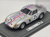 BBR 1963 Ferrari 250 GTO 24hr Le Mans Elde Pierre Dumay #25 Silver 12/90 1:18 - NOS