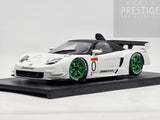 AUTOart 2003 Honda NSX NA2 JGTC Test Car #0 GT Championship White 1:18 - Pre-owned
