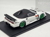 AUTOart 2003 Honda NSX NA2 JGTC Test Car #0 GT Championship White 1:18 - Pre-owned