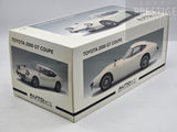 AUTOart Millennium 1967 Toyota 2000 GT Coupe White 79546 White 1:!8 - Pre-owned