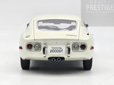 AUTOart Millennium 1967 Toyota 2000 GT Coupe White 79546 White 1:!8 - Pre-owned