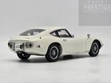 AUTOart Millennium 1967 Toyota 2000 GT Coupe White 79546 White 1:!8 - Pre-owned
