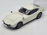 AUTOart Millennium 1967 Toyota 2000 GT Coupe White 79546 White 1:!8 - Pre-owned