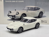 AUTOart Millennium 1967 Toyota 2000 GT Coupe White 79546 White 1:!8 - Pre-owned