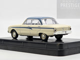 TRAX 1960 Ford XK Falcon Sedan Lightning Bolt White / Blue TR26K 1:43 - Used