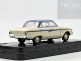 TRAX 1960 Ford XK Falcon Sedan Lightning Bolt White / Blue TR26K 1:43 - Used