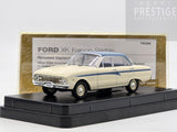 TRAX 1960 Ford XK Falcon Sedan Lightning Bolt White / Blue TR26K 1:43 - Used