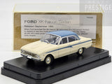TRAX 1960 Ford XK Falcon Sedan Lightning Bolt White / Blue TR26K 1:43 - Used