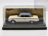 TRAX 1960 Ford XK Falcon Sedan Lightning Bolt White / Blue TR26K 1:43 - Used