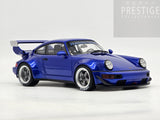 GT Spirit 1990 Porsche 911 (964) RWB Rauh Welt Begriff Night Blue Metallic 1:18 - New