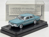 TRAX 1966 Chrysler Valiant AP6 Regal Sedan Green Aqua TR81B 1:43 Scale - Used