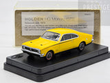 TRAX 1970 Holden HG Monaro GTS Coupe Yellow TR37C 1:43 Scale - Used