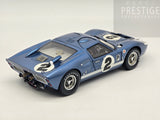 Exoto 1966 Ford GT40 MKII Sebring 12hr Gurney / Grant Shelby Blue #2 1:18 - Used