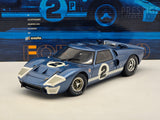 Exoto 1966 Ford GT40 MKII Sebring 12hr Gurney / Grant Shelby Blue #2 1:18 - Used