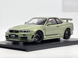 AUTOart Nissan Skyline R34 GT-R Z-Tune Nismo Millennium Jade 77353 1:18 - As New