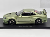 AUTOart Nissan Skyline R34 GT-R Z-Tune Nismo Millennium Jade 77353 1:18 - As New