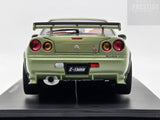 AUTOart Nissan Skyline R34 GT-R Z-Tune Nismo Millennium Jade 77353 1:18 - As New