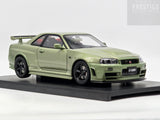 AUTOart Nissan Skyline R34 GT-R Z-Tune Nismo Millennium Jade 77353 1:18 - As New