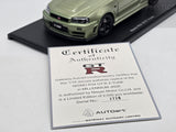 AUTOart Nissan Skyline R34 GT-R Z-Tune Nismo Millennium Jade 77353 1:18 - As New