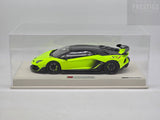 Make Up / Eidolon 2018 Lamborghini Aventador SVJ (Leirion Wheel) Verde Scandal 1:18 - New