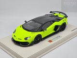 Make Up / Eidolon 2018 Lamborghini Aventador SVJ (Leirion Wheel) Verde Scandal 1:18 - New