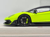 Make Up / Eidolon 2018 Lamborghini Aventador SVJ (Leirion Wheel) Verde Scandal 1:18 - New